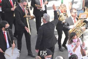 La procesión de La Burrita toma San Juan después de dos años de suspensión por la pandemia/Francisco Javier Santana y Antonio Alí.